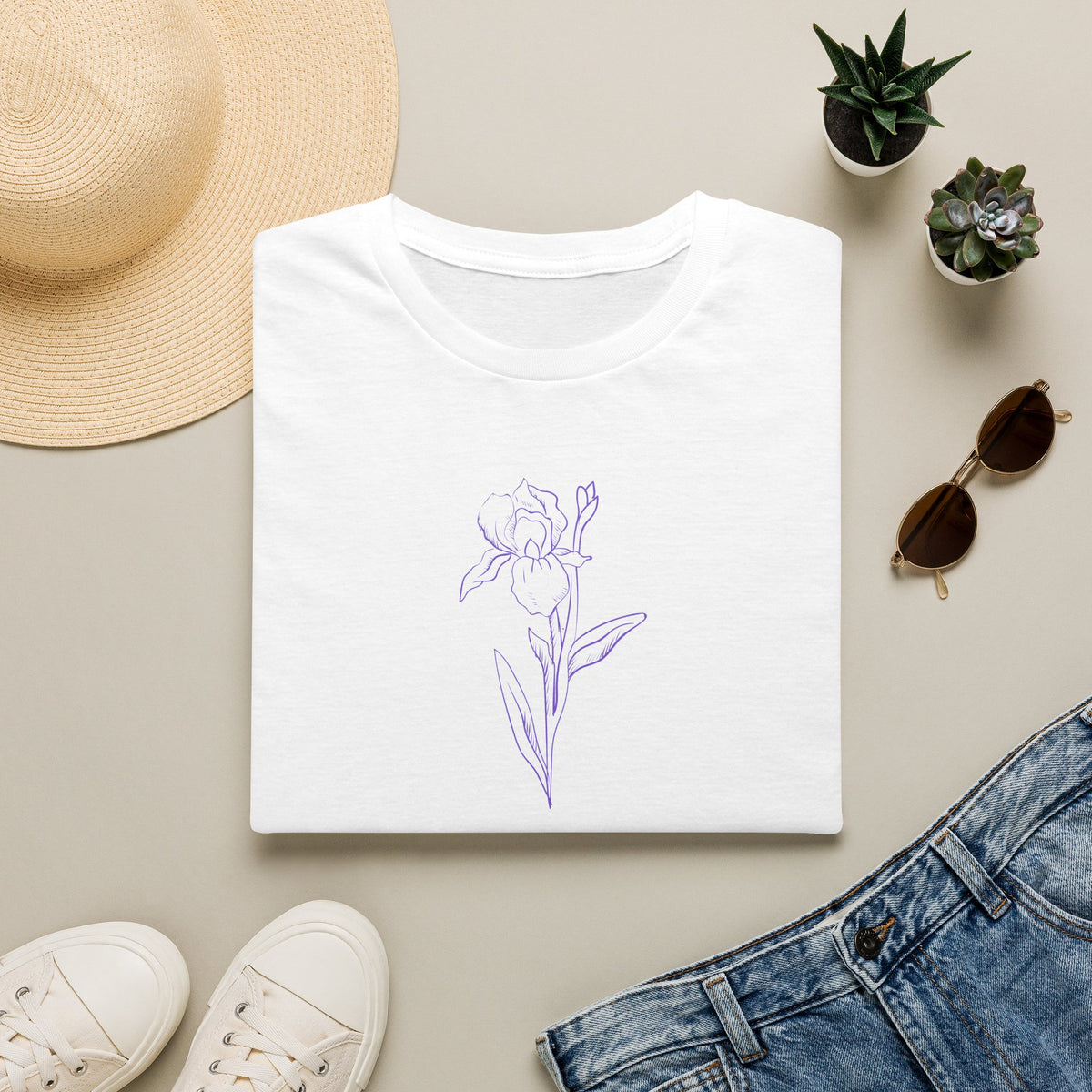 The Iris Tee